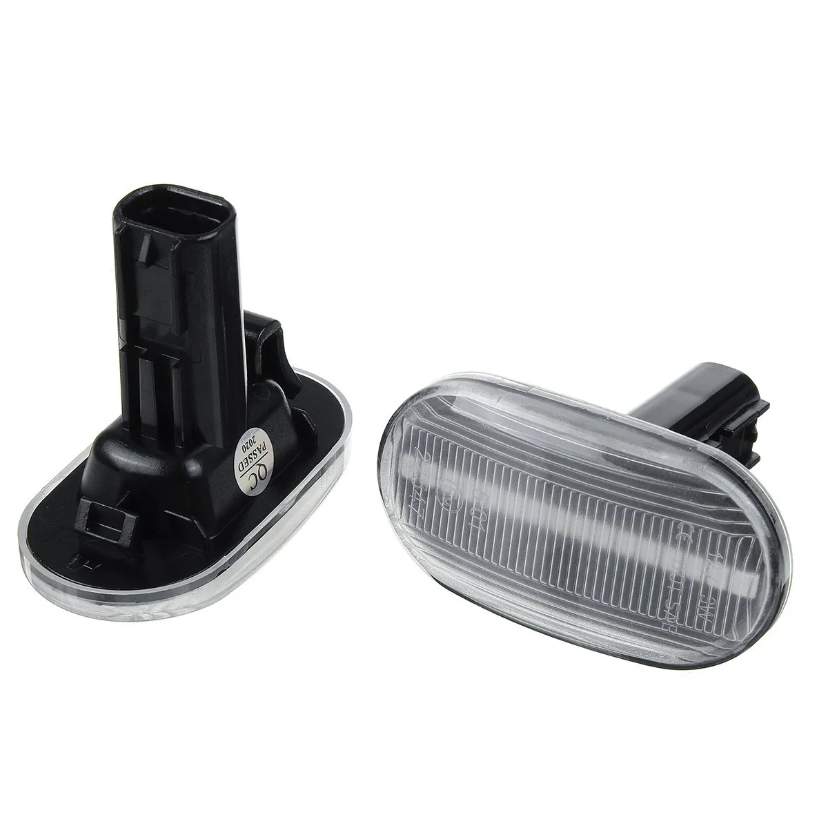 2 Buah Lampu Repeater Indikator Sinyal Belok Pembuat Sisi Dinamis untuk Suzuki Jimny JB64W JB74W JB23 JB64 JB74 Smoked/Clear/Yellow