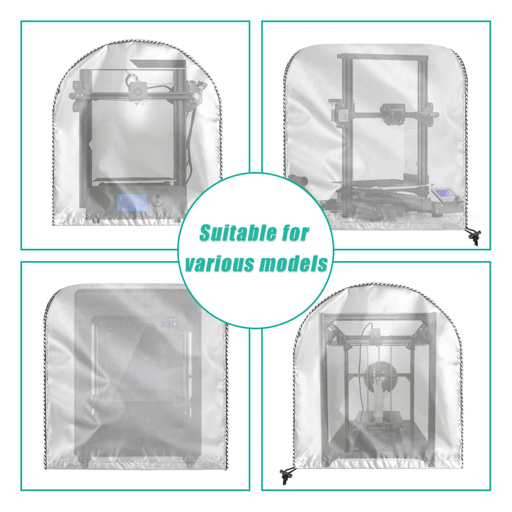 3D Máy In Kèm, Máy In Có Cách Âm Chống Bụi Làm Nóng Lều Cho 3d In Hình Phòng Compatable W/Ender 3