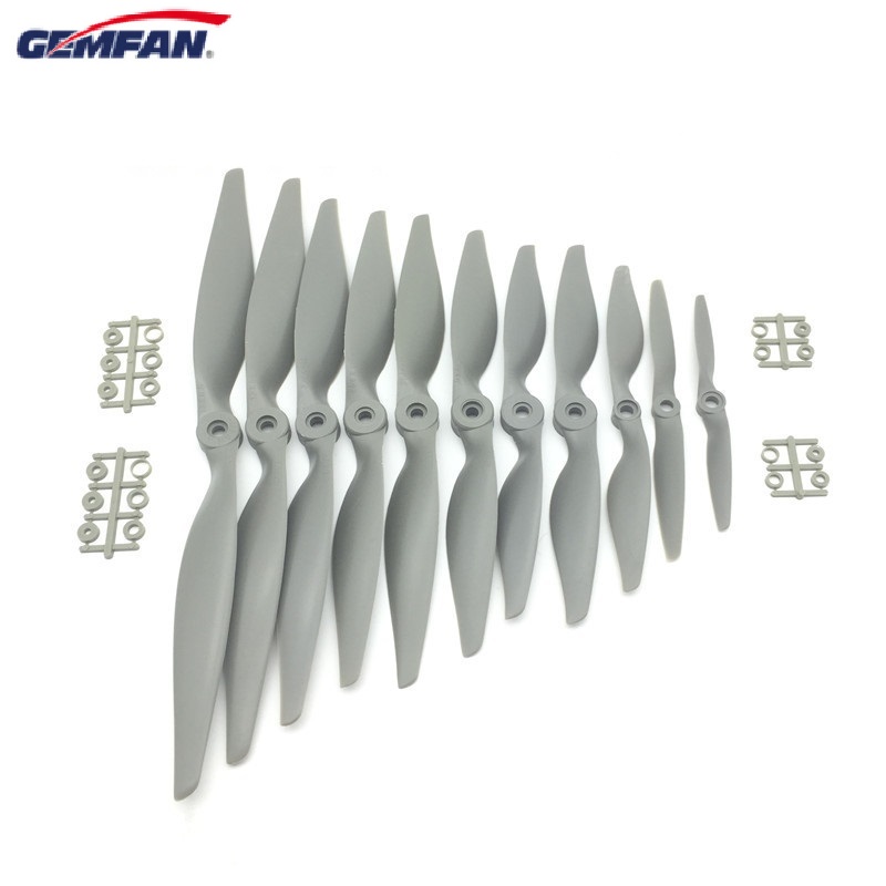 Hélice de nailon Gemfan Apc 5x 5/6x 4/7x 5/8x 4/8x 6/9x 6/10x 5/10x 7/11x5,5/12x6/13x6,5/14x7/16x8/17x10 accesorios para modelo de avión RC