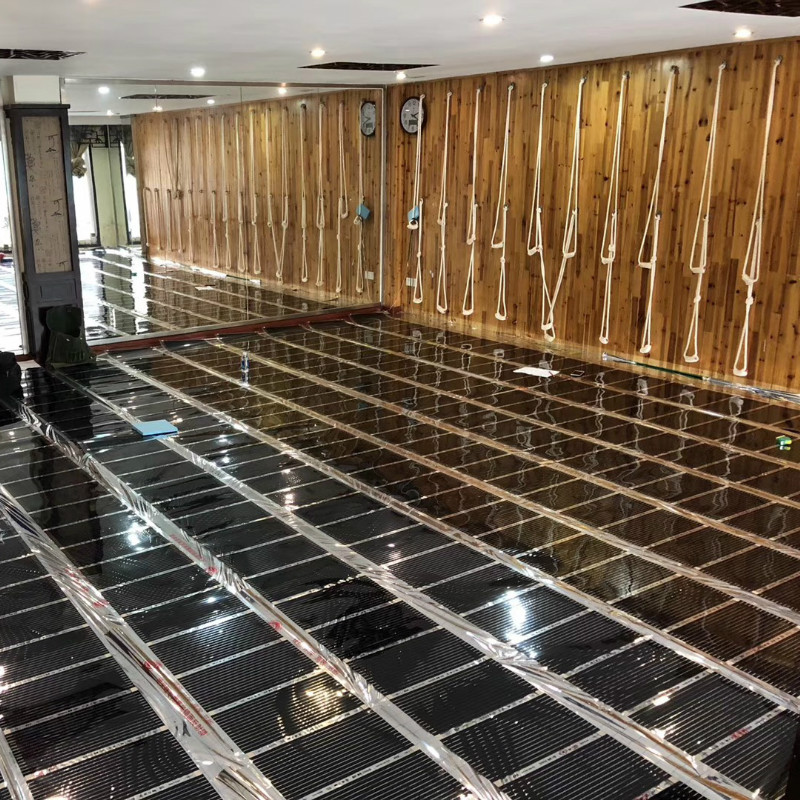 220 В 220 Вт 50 см-8 метров ширина здоровый подогрев пола инфракрасный подогрев пола нагреватель из углеродной пленки электрический подогреватель пола