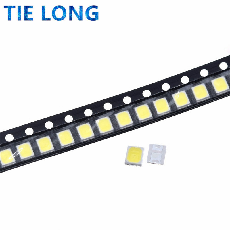 Puce LED haute luminosité, blanc chaud, 100 LED SMD, 2835 W, 21-25 LM, 0.2 pièces, nouveau, chaud