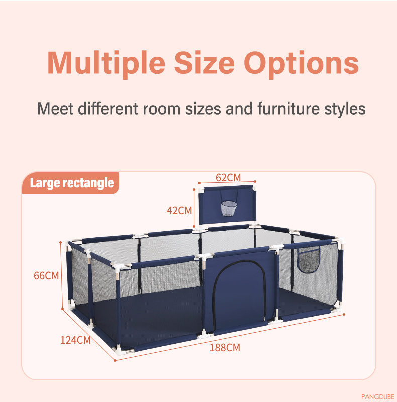 Playground Arena para Crianças, Baby Playpen, Ball Pool Park, Cerca de Segurança Infantil, Atividade Play Pen