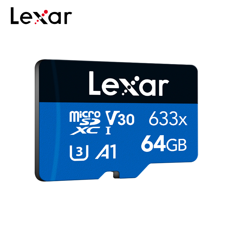 Thẻ Nhớ Lexar Thẻ TF 256GB 128GB 32GB 64GB Tối Đa 95 MB/giây SDXC SDHC Dùng Cho Gopro DJI Máy Nintendo Switch