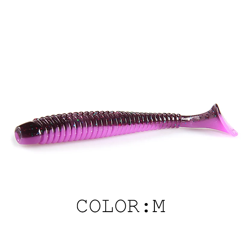 Supercontinent Swing Impact Ring Shad Angelköder 6 Stück/10 Stück/20 Stück künstliche Pesca Leurre Souple Angelköder