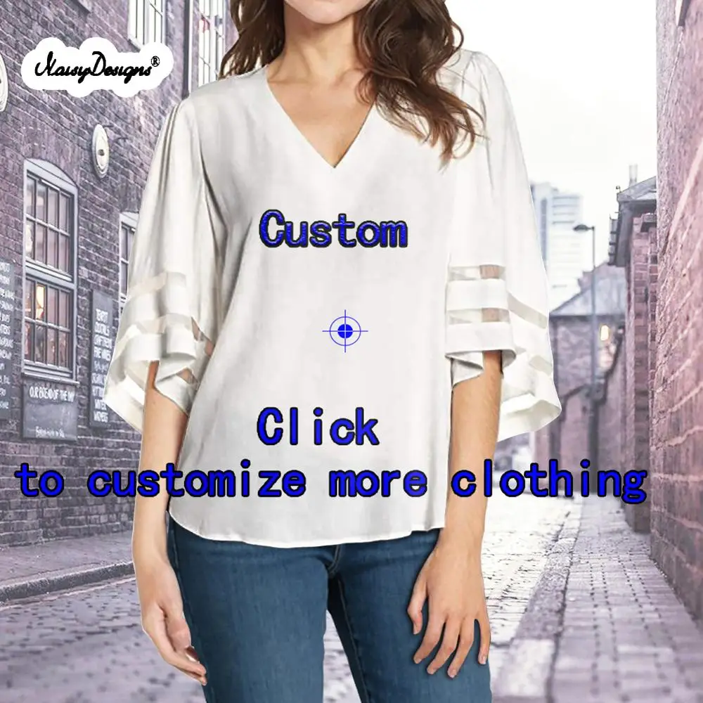 Đầm Áo Voan Nữ Nhiệt Đới Blusas Mujer De Moda Mùa Hè Phong Cách Hàn Quốc Plus Kích Thước Áo Thun Áo Thẩm Mỹ Rời Áo Sơ Mi