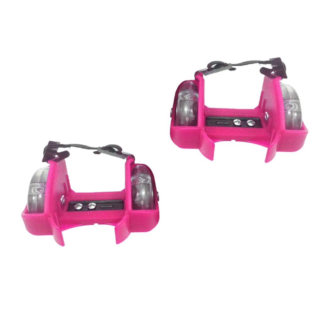Einstellbare Ferse Rad Roller Sport Kinderrollschuh Schuhe Trainer Räder Licht Up LED Roller Skating Schuhe Exerciser für Kinder Kind