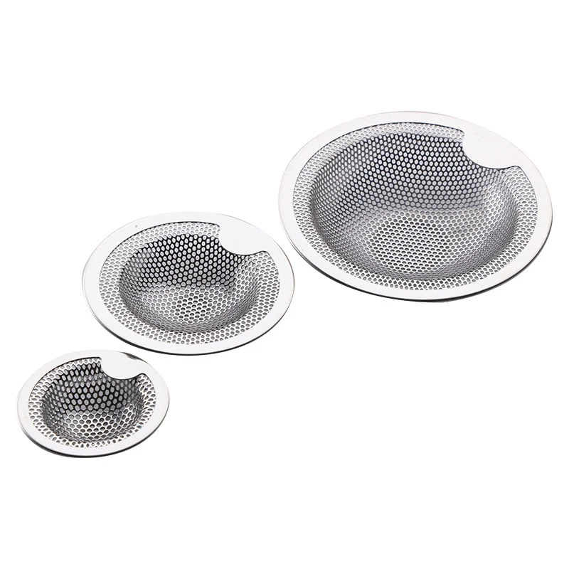 Edelstahls ieb Mehrzweck-Küchen spüle Spüle Filter Waschbecken Haar filter Mopp Pool Filter Kanal Boden ablauf 1St