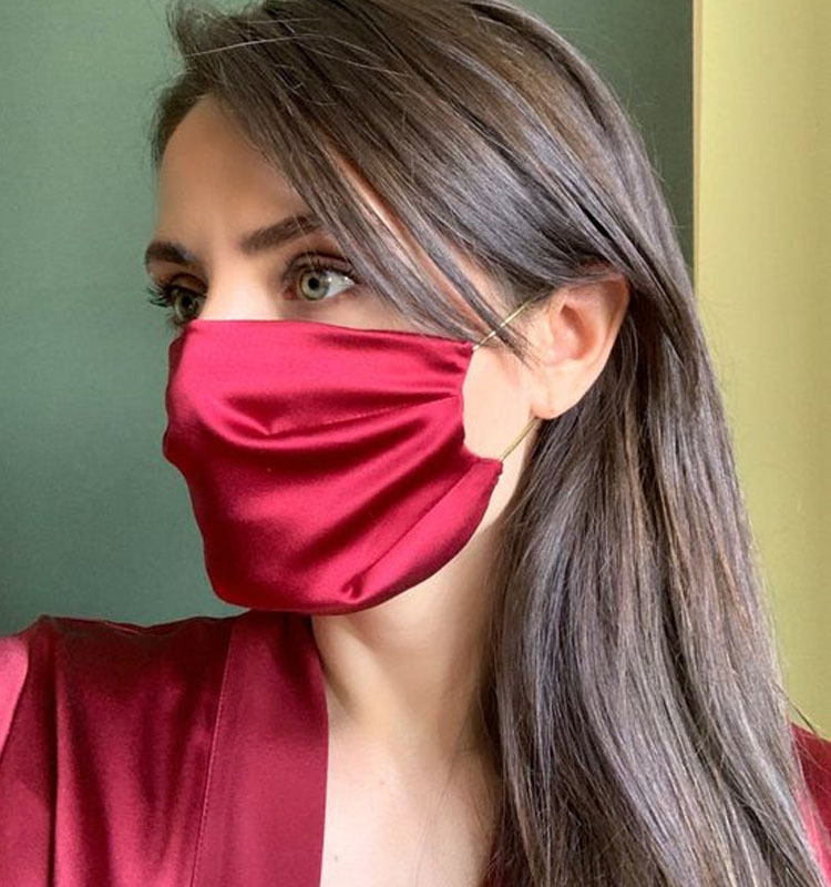 Schwarz/Weiß/Rot/Rosa Seide Satin Hochzeit Maske Braut oder Bräutigam Stoff Gesicht Masken Mode Braut Spitze satin Hochzeit Gast Maske