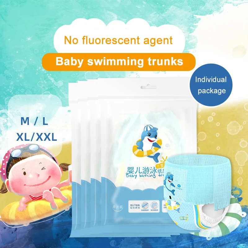 2020 Cho Bé Dùng Một Lần Bơi Tã Chống Nước Tã Bơi Cho Trẻ Sơ Sinh Tã 5 Chiếc