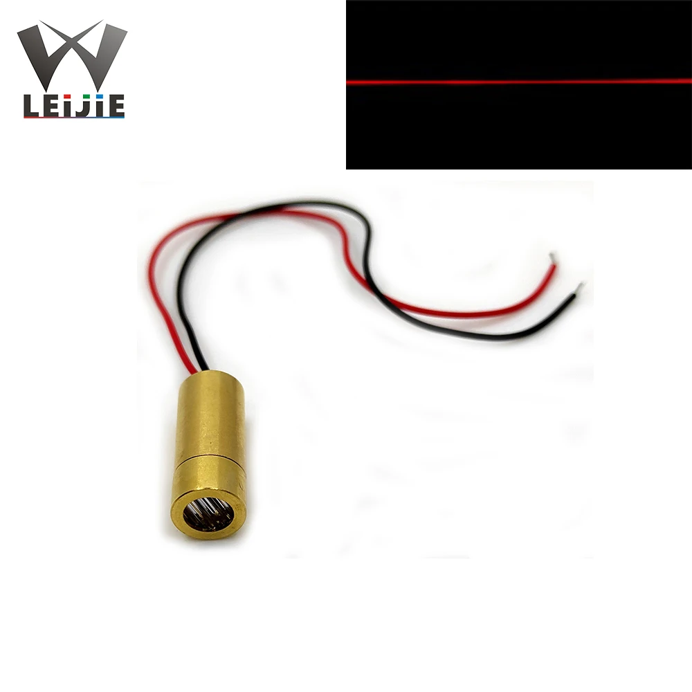 5V Cross Line Dot MINI 650nm 5mW 9mm Red Laser Head Laser Positioning Lamp Semiconductor Laser LED LD Module