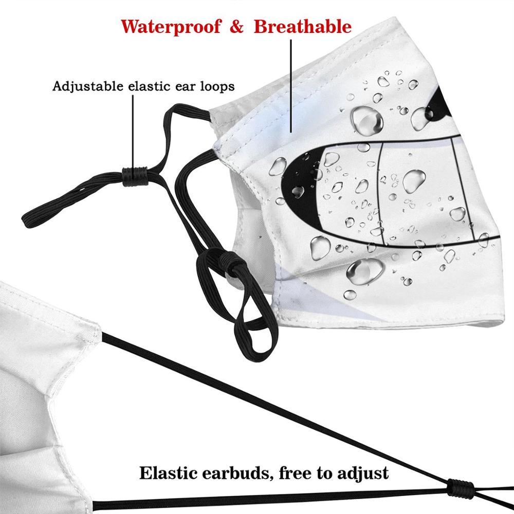 Sans Face Print Washable Filter Anti Dust Mouth Mask Undertale Undertale Undertale Sans Sans Facemask Facemask Keyozee Sans