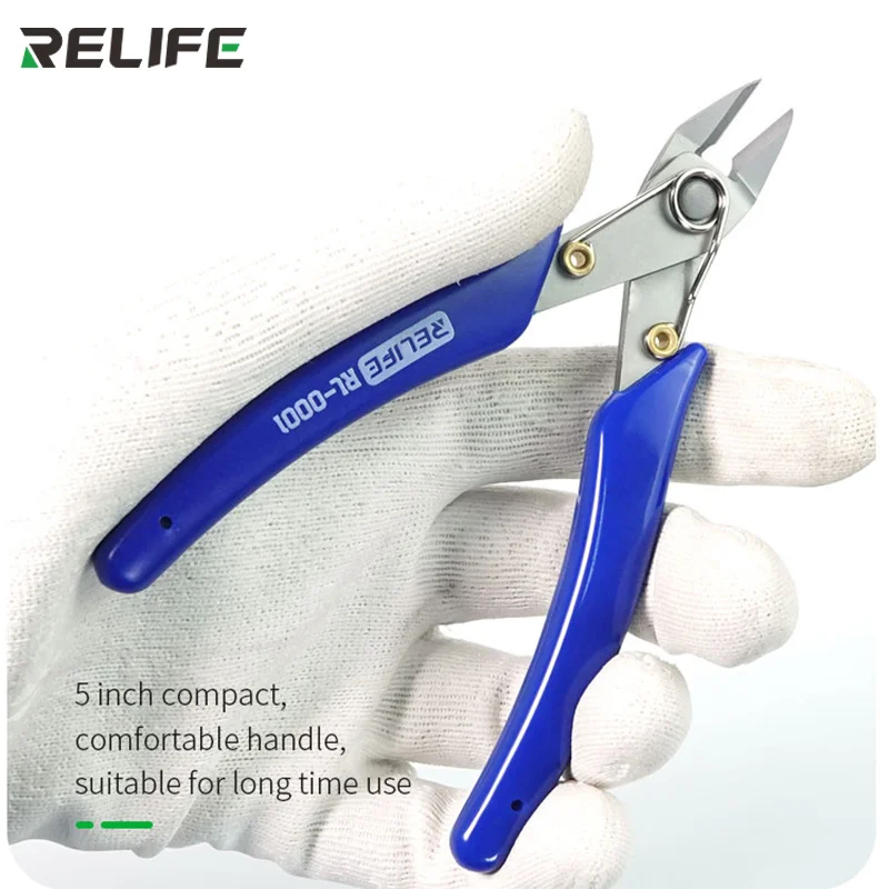 Độ Chính Xác Cắt Cắt Bên Snips Kềm Dụng Cụ Cầm Tay Điện Dây Cắt Cáp Cho Bo Mạch Chủ PCB Cắt Dây