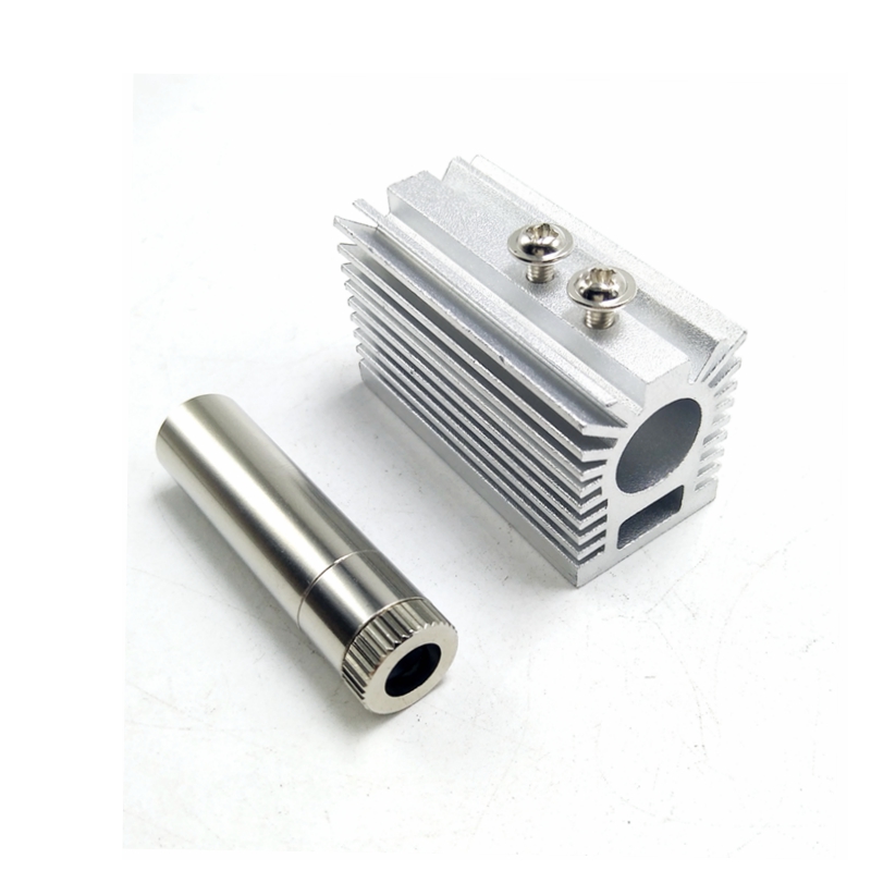 1 Set Laser 12mm x 40mm Dioden gehäuse & 20mm x 27mm x 46mm Laser modul Kühlkörper DIY für bis-18 5,6mm ld