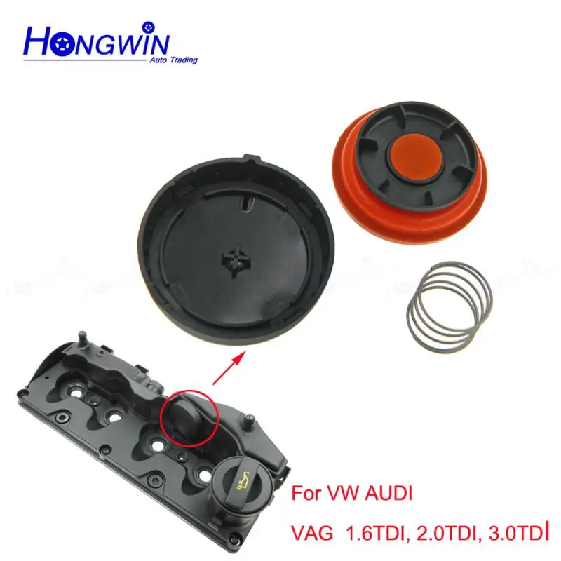 Diafragma de membrana de cubierta de válvula 2000003231   Para VAG 1.6TDI, 2.0TDI, 3.0TDI 03L 103469 059103470 COMO 03L 103469 L L 059103470 AL 03L 103469 R.