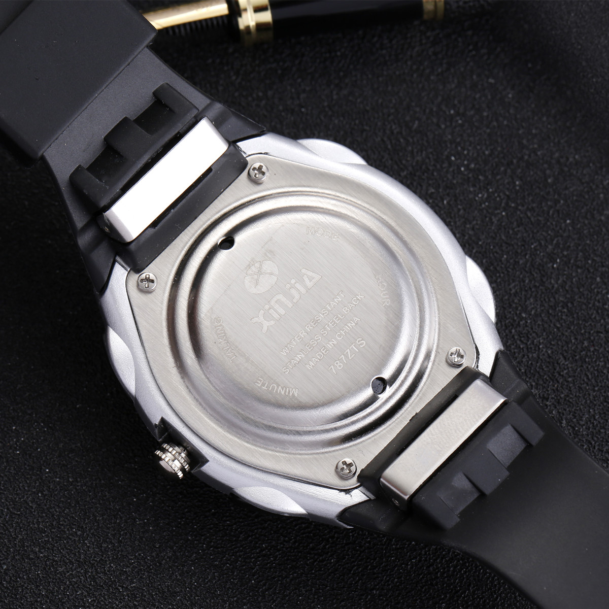 Spanish Analog-Digital Dual Display Talking Wrist Watch w/Alarm for The Blind and Low Vision 787ZTS