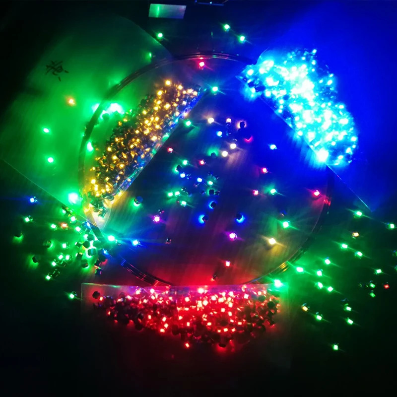 Luci da 10 pezzi per luci Decorative da una a molte modulo di ricarica Wireless per alimentatore Wireless