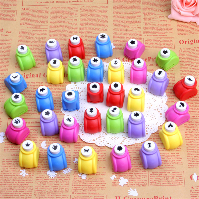 1 ชิ้น Mini Scrapbook Punches Handmade เครื่องตัดการ์ด Craft Calico การพิมพ์ DIY ดอกไม้กระดาษหัตถกรรม Punch Hole Puncher รูปร่าง