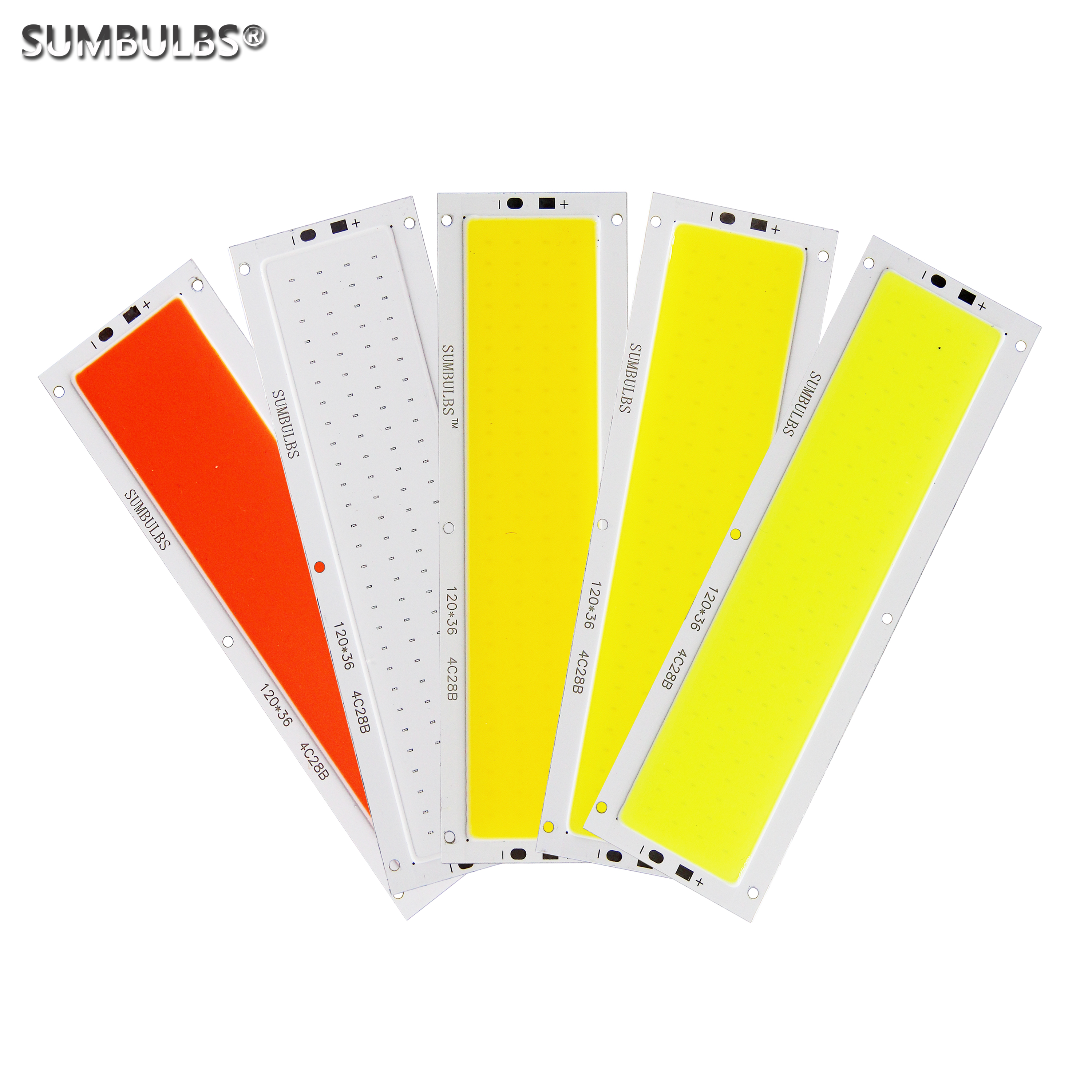 DC 12V Alle Größen COB LED Streifen Panel Licht 2W-300W Modul Bar Birne für DIY Nacht Bühne Effekt Lampe