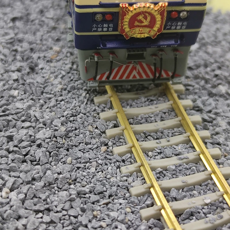 Clearance 1:76 Scaleบัลลาสต์ไม่มีฝุ่นรถไฟTrackกรวดDiy Micro Landscape Miniตารางทรายรุ่นรถไฟCornerstone