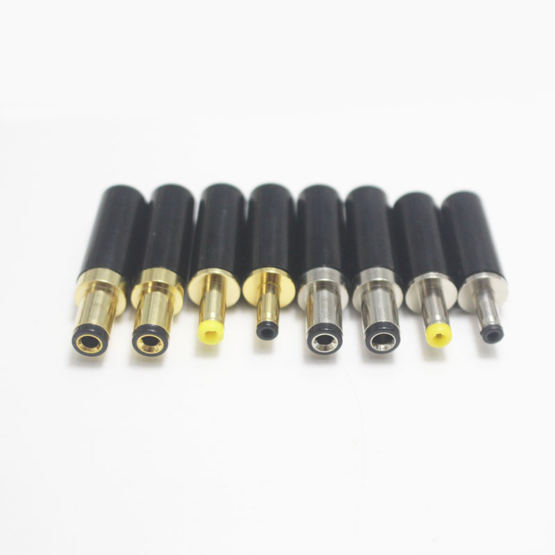 1Set 5.5X2.5Mm/5.5X2.1Mm/3.5X1.35Mm Steker Listrik DC Steker Pria + Soket Wanita untuk Pengelasan Jalur Output Daya Linier