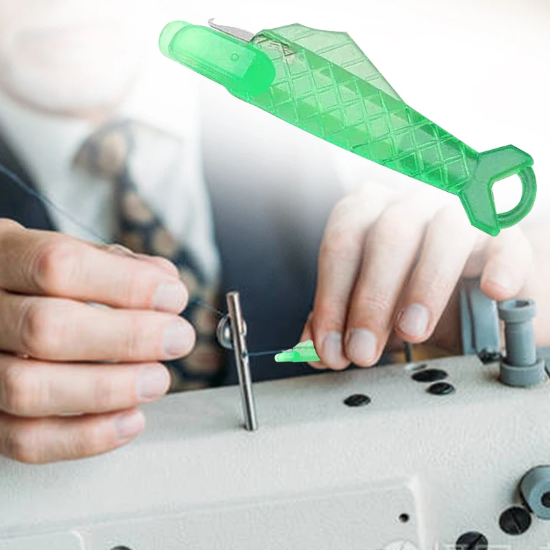 1/3/10 Cái Cá Loại Tự Động Kim Threader Vòng Dây Đơn DIY Threader May Máy Thêu kim Đơn Giản Nhanh Threader
