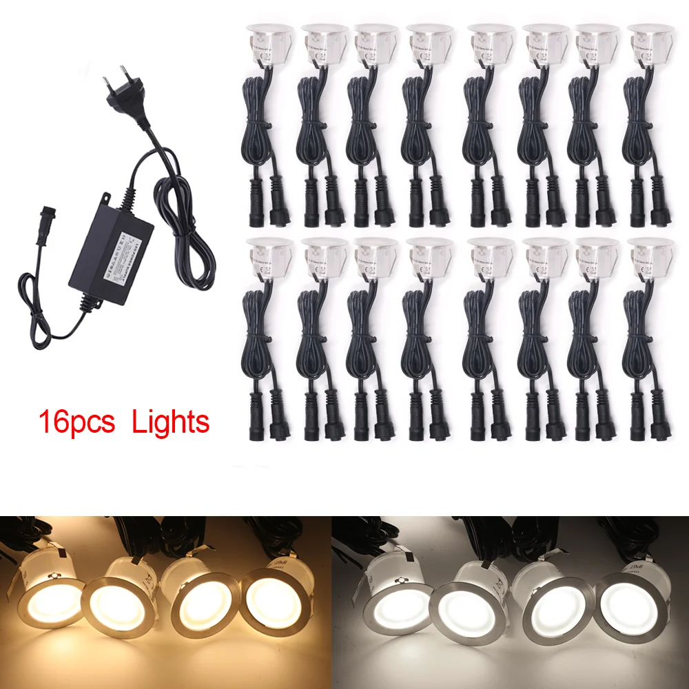 6/10/16 Đèn LED Sàn Tàu Đèn IP67 Chống Thấm Nước Dưới Lòng Đất Đèn Led Chiếu Điểm Từ Xa Ngoài Trời Sân Vườn Cảnh Quan Sàn Tàu Chiếu Sáng 12V