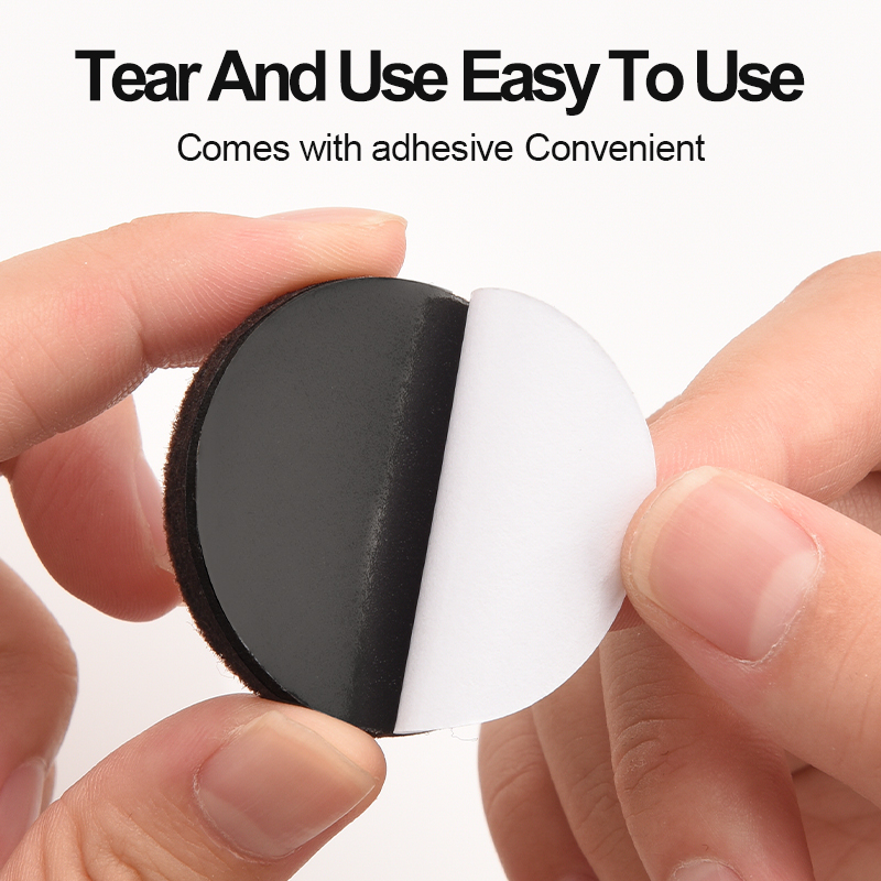 Fühlte Stuhl Bein Pads Boden Protektoren Tisch Möbel Bein Füße Abdeckung Caps Runde 5mm Dicken Anti Scratch Möbel Filz pads