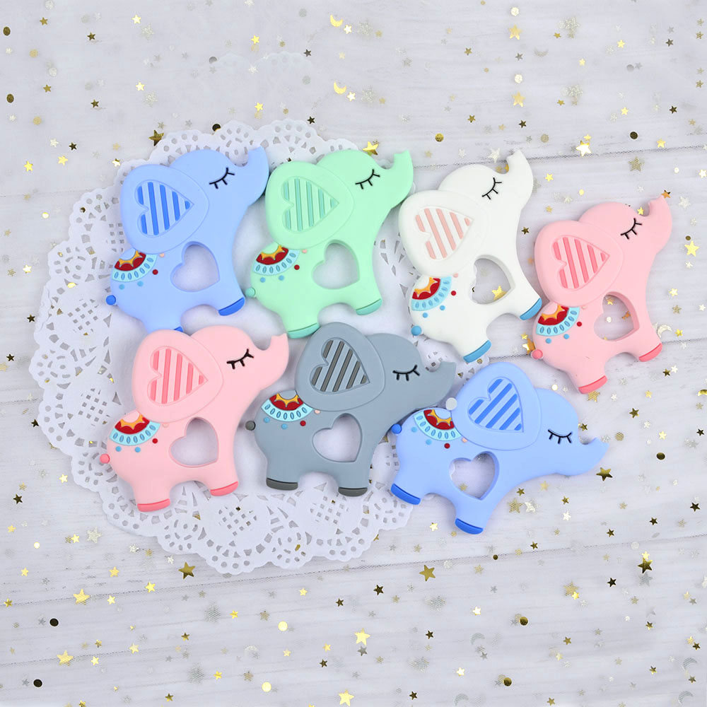 1PC Silicone Hươu Cao Cổ Cho Bé Miếng Dán Động Vật Sơ Sinh Mọc Răng Đồ Chơi Trẻ Em Chăm Sóc Hữu Cơ Điều Dưỡng Tặng BPA Free Núm Vú Giả Dây Chuyền Phụ Kiện