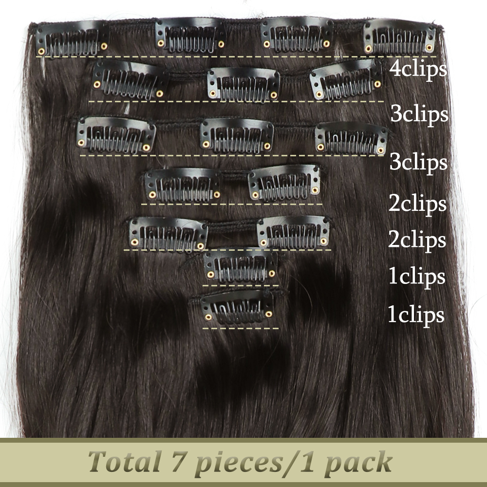 NICESY 16 คลิปสังเคราะห์ 24 นิ้วผมยาวหยิก Hairpiece ความร้อนทน Hair EXTENSION คลิป Ombre สีดําสีน้ําตาลสีบลอนด์ผู้หญิง