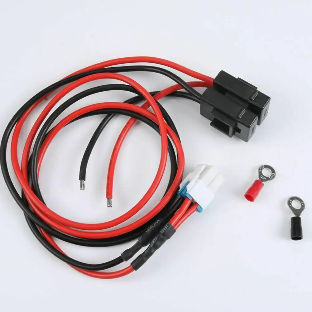 Cable de alimentación de Radio de onda corta 1015-12AWG para ICOM IC-7000 IC7600 7300 FT991 FT450D