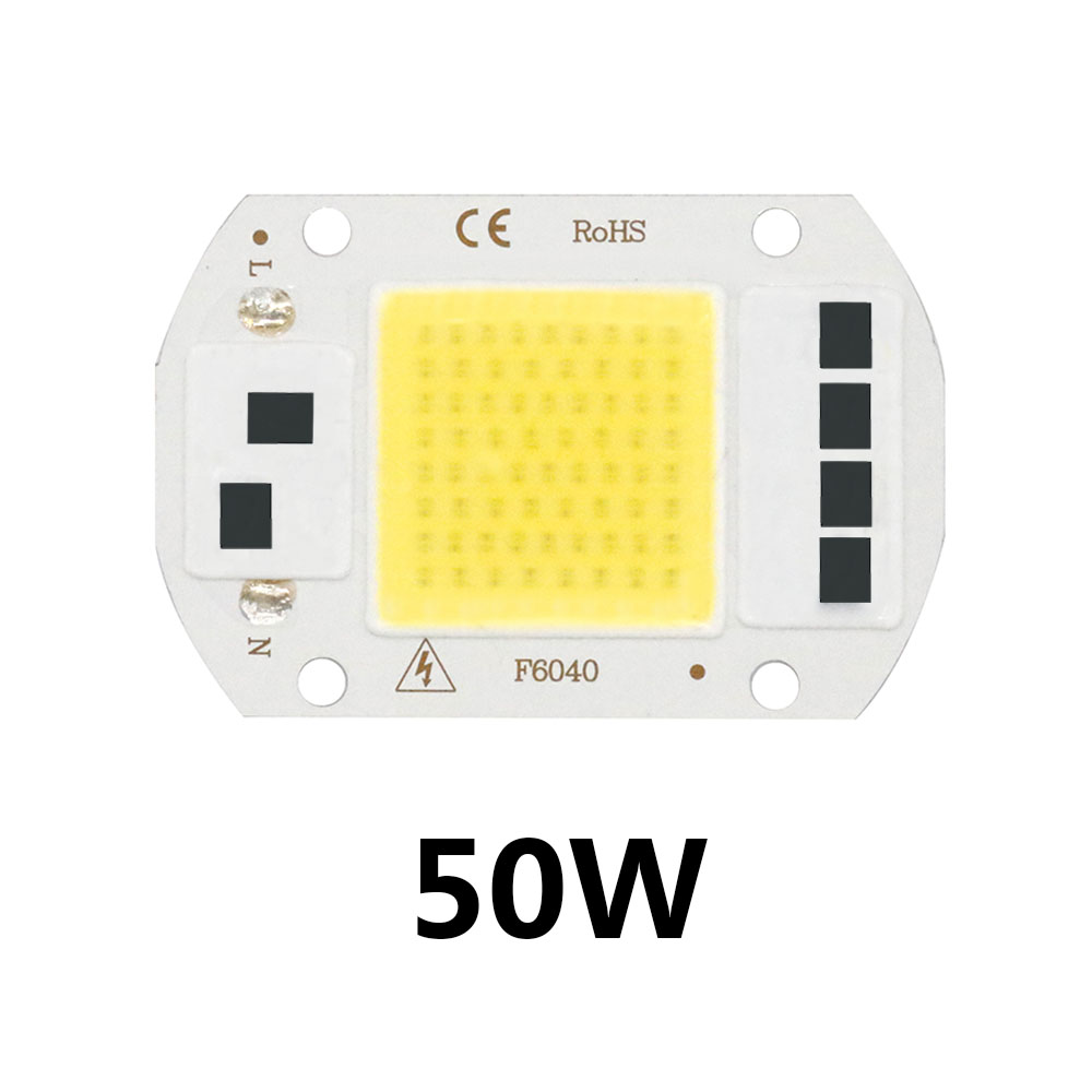 LED Chip COB AC220V 50W 10W 20W 30W No Need Driver for Flood Light Spotlight Lampada Led Lamp Bulb DIY Lighting White