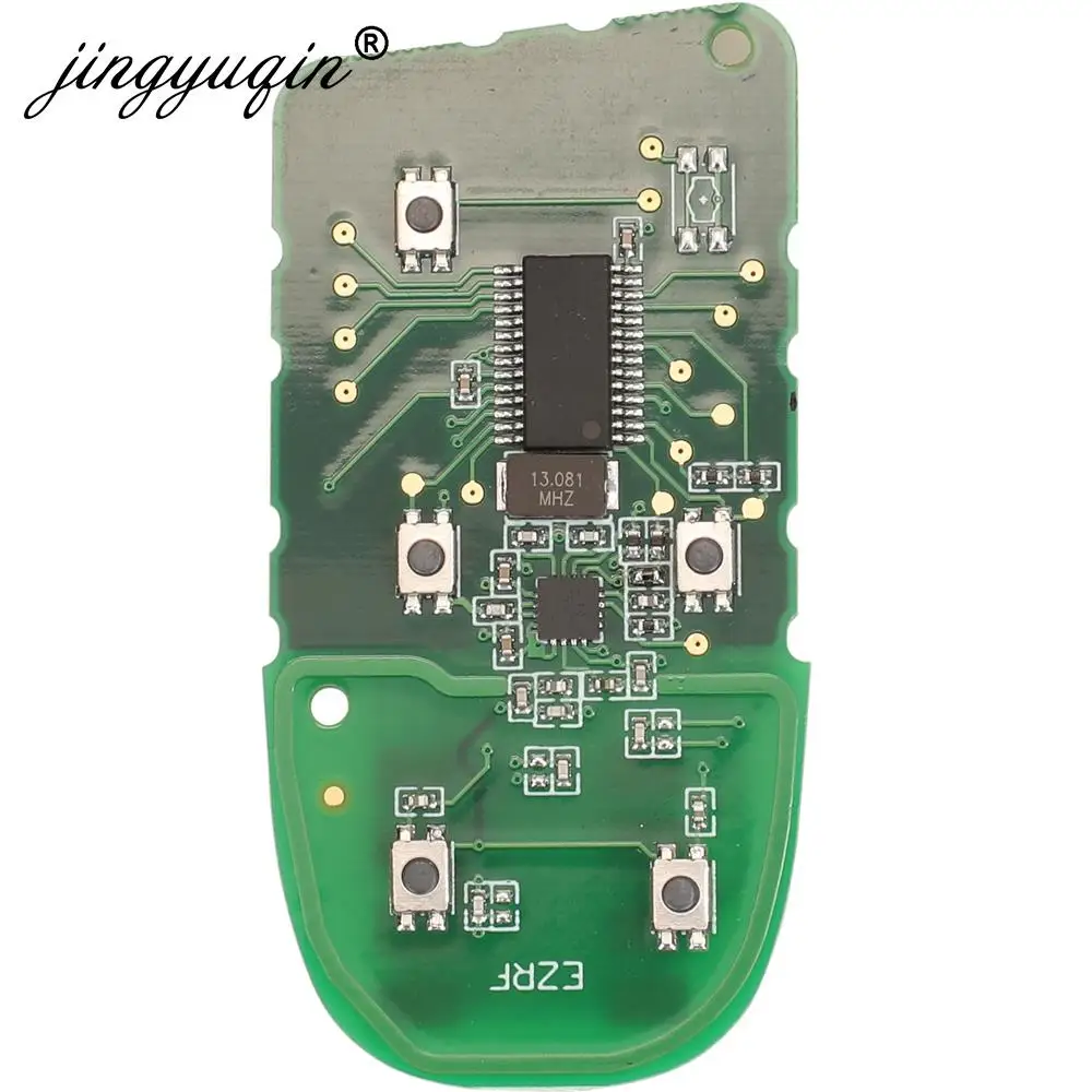 Jingyuqin Aftermarket Smart Remote Key 433mhz 4A Keyless für Jeep Renegade Compass C-CUV Trailhawk SIP22 M3N- 40821302 68250335 AB