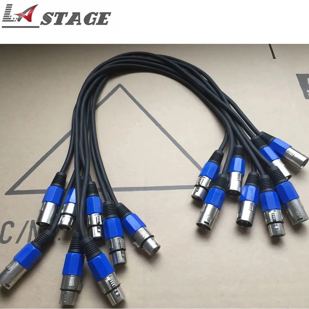 Сценическое освещение, кабель DMX Dmx512, 1-10 м, 3-контактный разъем, сценическое освещение