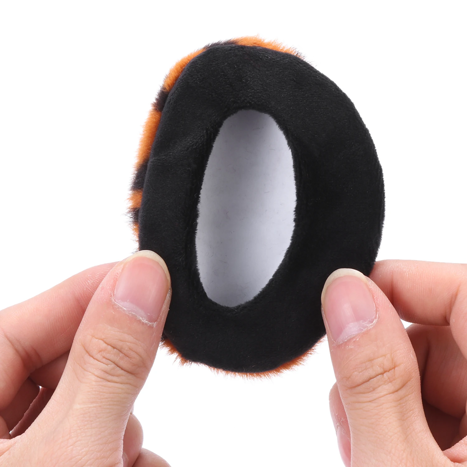 Cache-oreilles sans bande pour hommes et femmes, cache-oreilles, cache-oreilles, cache-oreilles, chaud, épais, doux, portable, extérieur, temps froid, coupe-vent, sourire, hiver, 1 paire