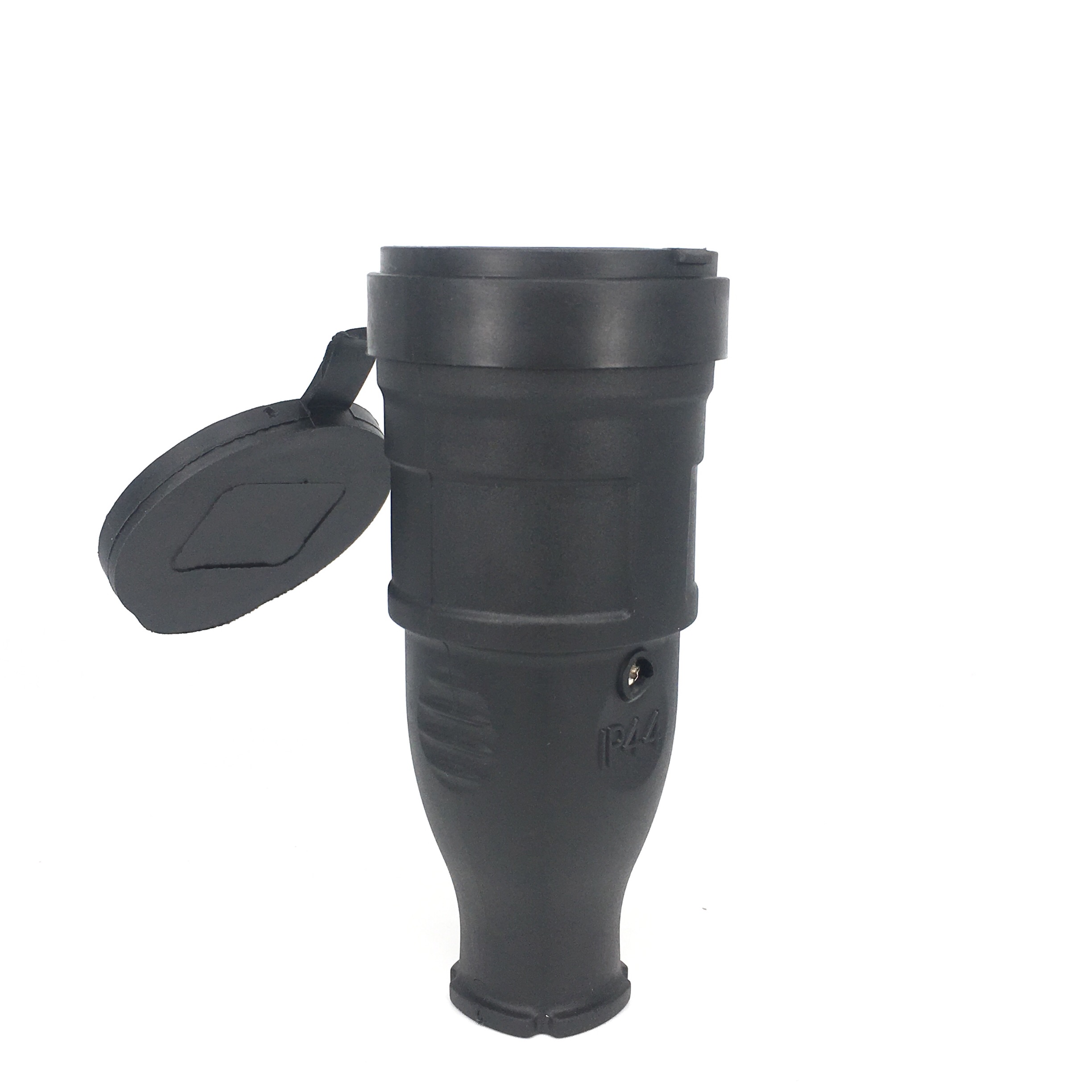 フランス防水メスソケット 16A 電気オス Schuko プラグ 250V AC 電源アダプタ 4000 ワット電源ソケット工業用