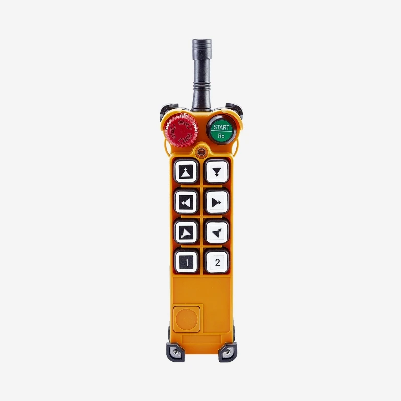 Telecontrol F26-A3 ไร้สายอุตสาหกรรมเครนเหนือศีรษะวิทยุรีโมทคอนโทรลระบบ 8 dual speed push ปุ่มเครื่องส่งสัญญาณ