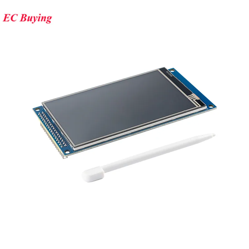 3.97 Polegada tft lcd 3.97 "display ips resistência módulo de tela toque visão completa hd 800*480 c51 stm32 driver nt35510 diy para arduino