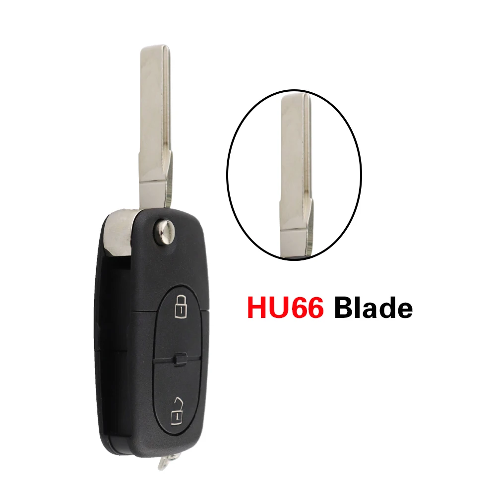 YIQIXIN carcasa de llave a distancia de coche para Audi A2 A3 A4 A6 A8 TT B5 RS4 Quattr 1994 1995 1996 1997 1998 1999 2000 2001 2002