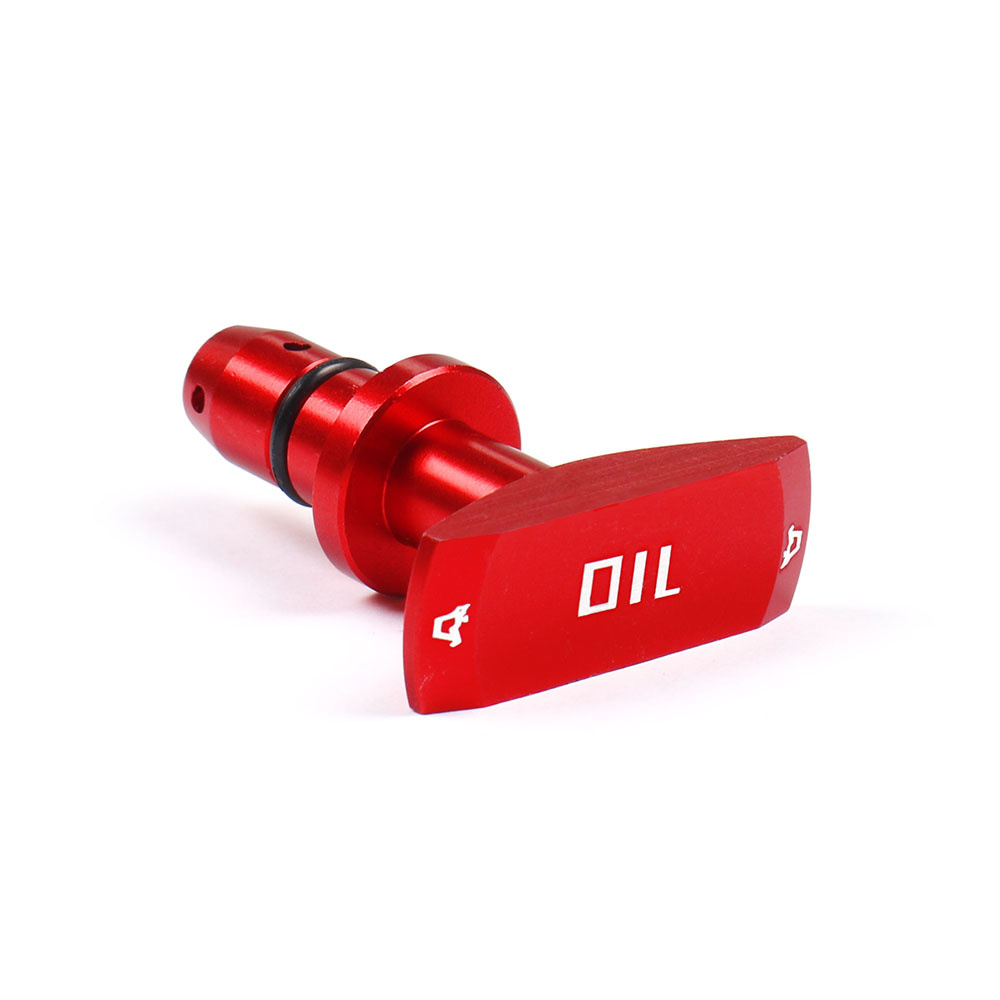 ユニバーサル車のオイルディップスティックプルハンドルエンジンオイルプルハンドルアルミビレット自動交換修正装飾 TT 102191