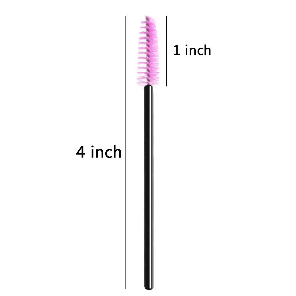 100Pcs/set Disposable Colorful Cotton Swabs Eyelash Brushes Cleaning Swab Extension Cosmetic Tool for Make up Stick Eyelash