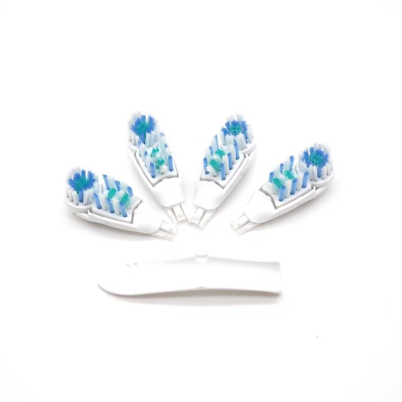 4 Cái/bộ 4734 Mẫu Pin Hàng Ngày Chăm Sóc Răng Miệng Đầu Bàn Chải Đánh Răng Lông Bàn Chải Mềm Mại Thay Thế Cho Răng Miệng B Dual Clean Hoàn Chỉnh Bàn Chải đầu