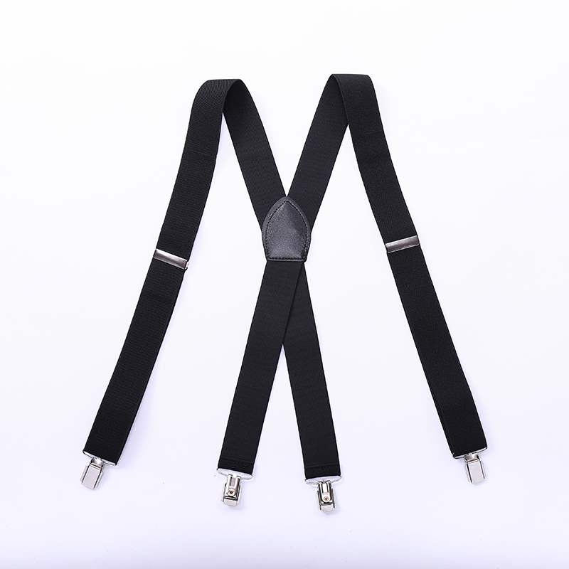 Tirantes de camisa para hombre, tirantes para pantalones, tirantes para boda, Clips de Metal fuertes elásticos de 35mm de ancho
