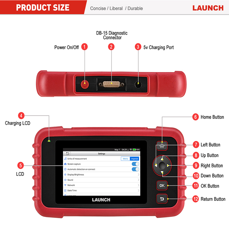 Ra Mắt X431 CRP123X Xe OBD2 Công Cụ Chẩn Đoán Obd2 Máy Quét Động Cơ ABS Túi Khí SRS Tại Mã Giá Rẻ Cập Nhật Ô Tô Dụng Cụ