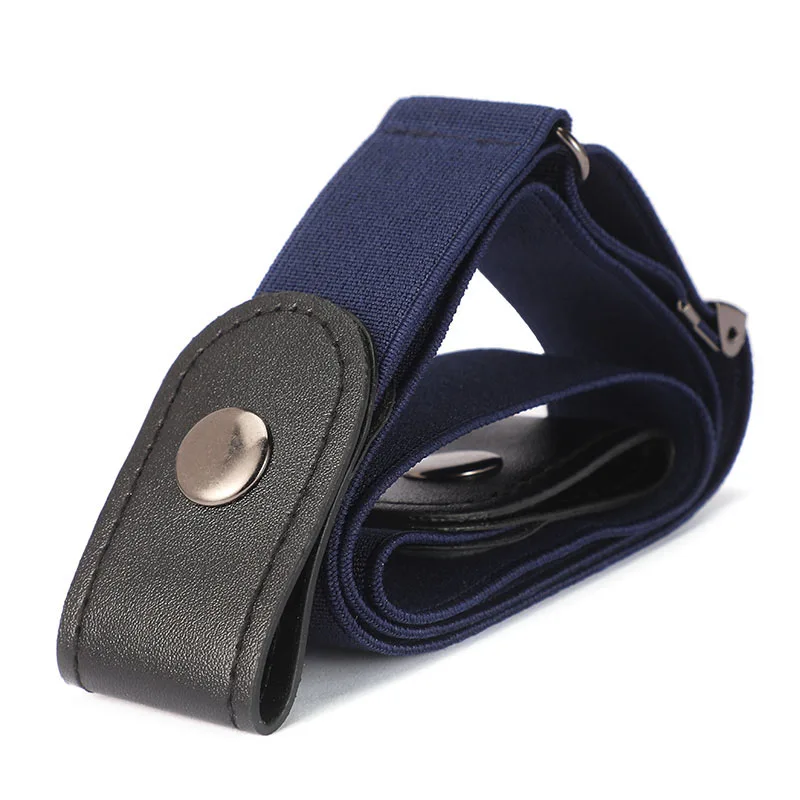 Cinturón elástico sin hebilla para mujeres/hombres, cinturón sin hebilla para pantalones vaqueros, vestidos, cinturón sin complicaciones