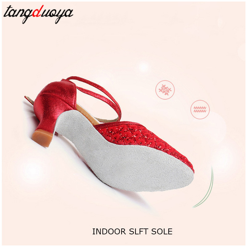 Glitter salsa tanz schuhe frauen latin tanz schuhe frauen salsa ballsaal schuhe blau silber zapatos baile latino mujer