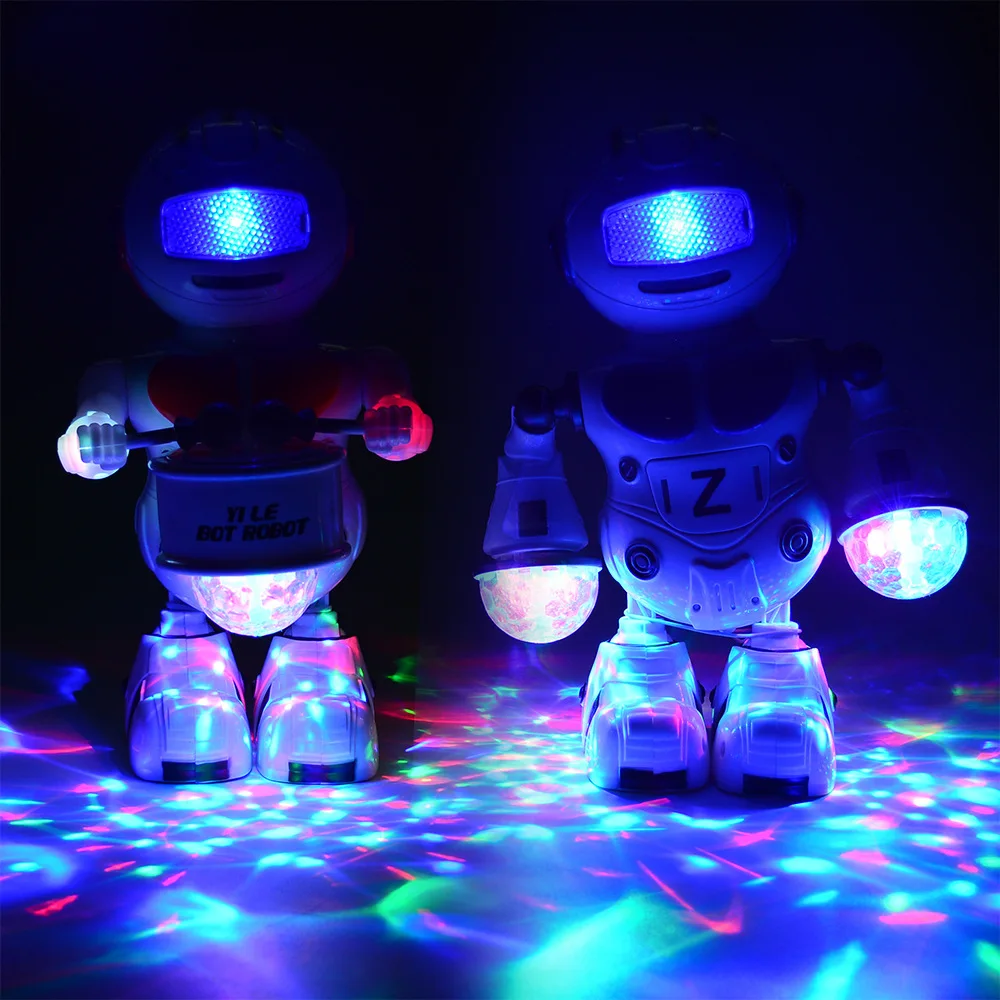 Robot de danse spatial électronique intelligent, chant de musique, lumière LED Cool, jouet d'astronaute interactif, jouet pour garçon et fille, cadeau