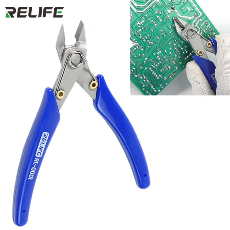 Độ Chính Xác Cắt Cắt Bên Snips Kềm Dụng Cụ Cầm Tay Điện Dây Cắt Cáp Cho Bo Mạch Chủ PCB Cắt Dây