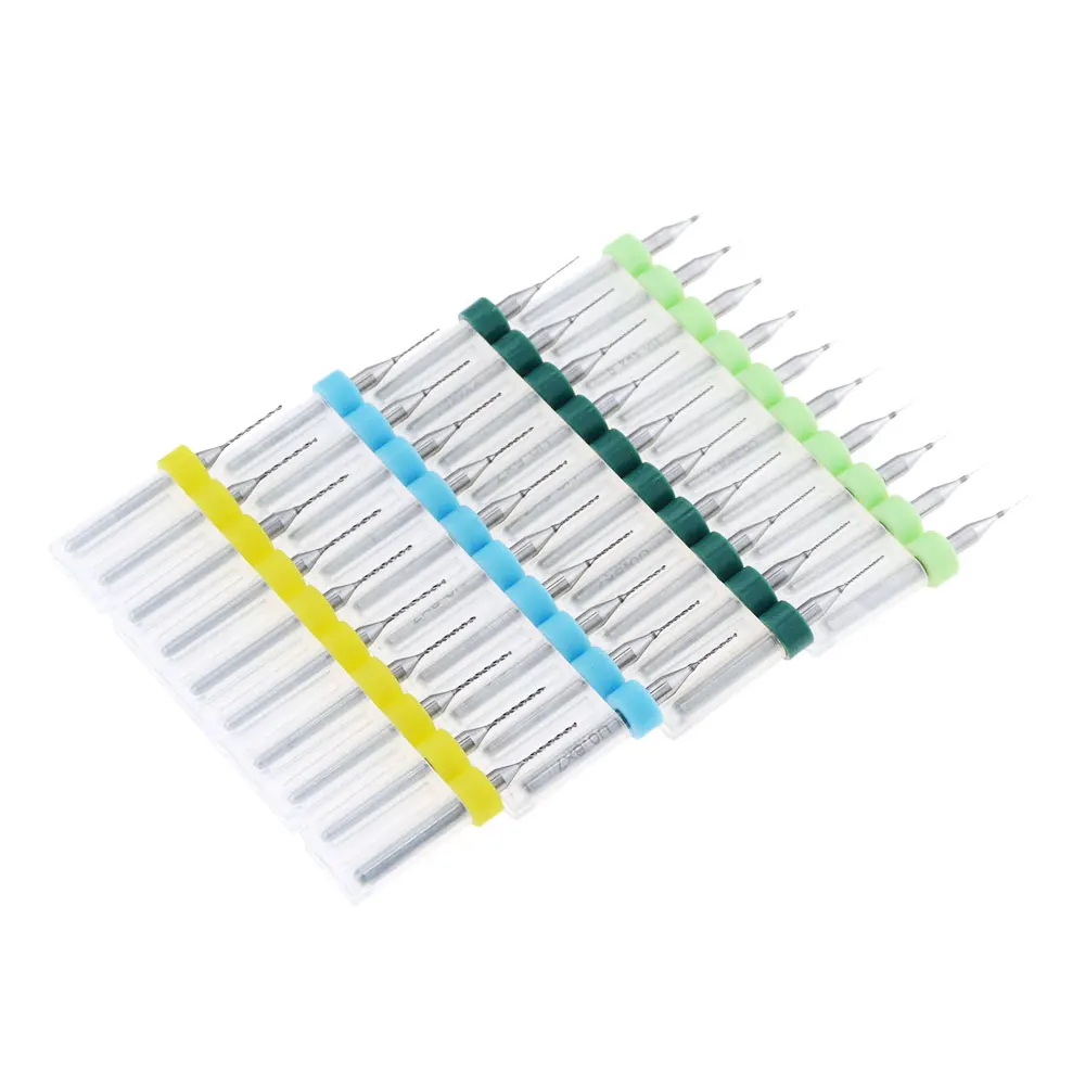 10 Cái/bộ 0.1Mm-Cao 1.2Mm Chất Lượng Hợp Kim Cứng PCB In Bảng Mạch Carbide Micro Khoan Dụng Cụ 0.1Mm-1.2Mm Cho SMART TECH CNC
