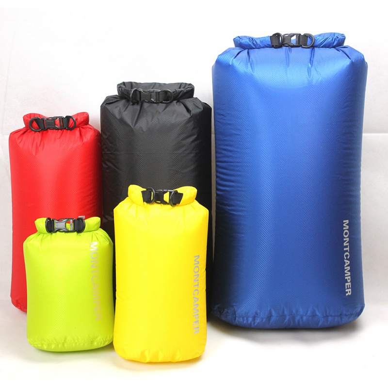 3/5/10/20/35L กระเป๋ากระสอบ30D ไนลอน Ultralight Drifting ว่ายน้ำกระเป๋าเก็บเสื้อผ้ากันน้ำล่องแก่งพายเรือคายัคกีฬากระเป๋า