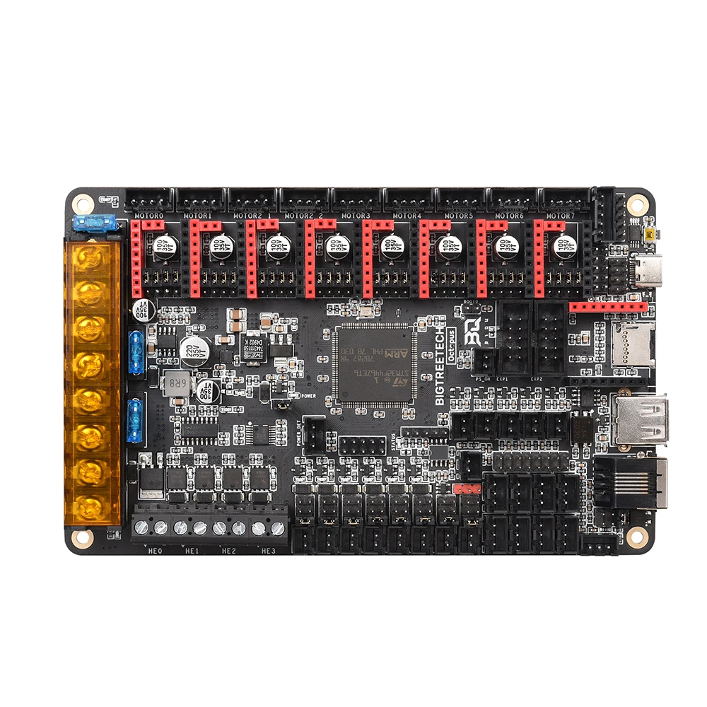 หน้าจอ: หน้าจอ: BTT OCTOPUS V1.1 32bit ควบคุม TMC2209 TMC2208 UART 3D ชิ้นส่วนเครื่องพิมพ์เมนบอร์ด Ender 3 V2 อัพเกรดสําหรับ VORON